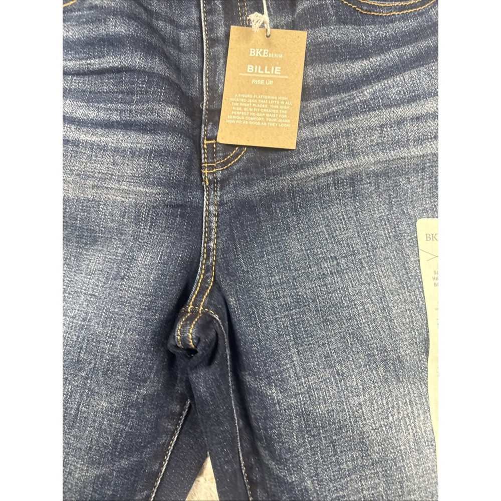 NWT Buckle BKE Womens 29x35 Billie Bootcut Blue Jean Slim Fit High Rise $72.99 - Picture 7 of 16
